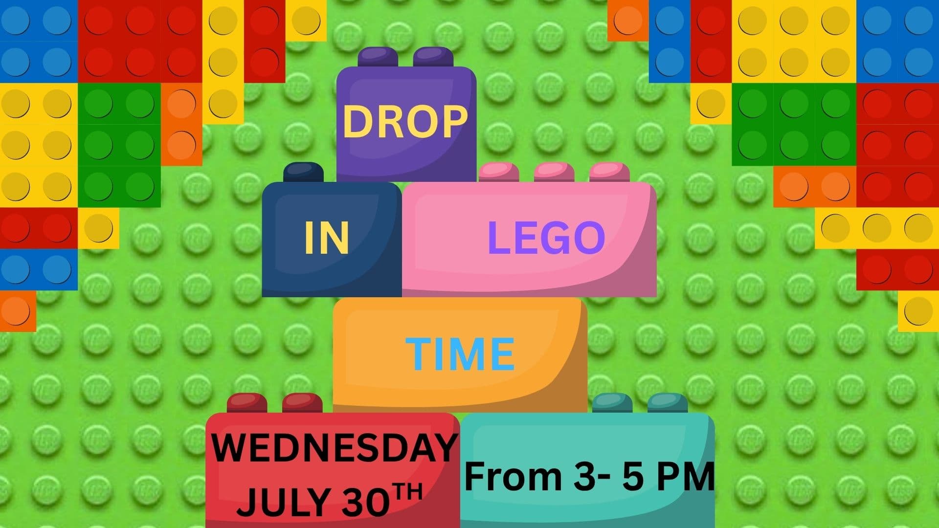 drop in lego time