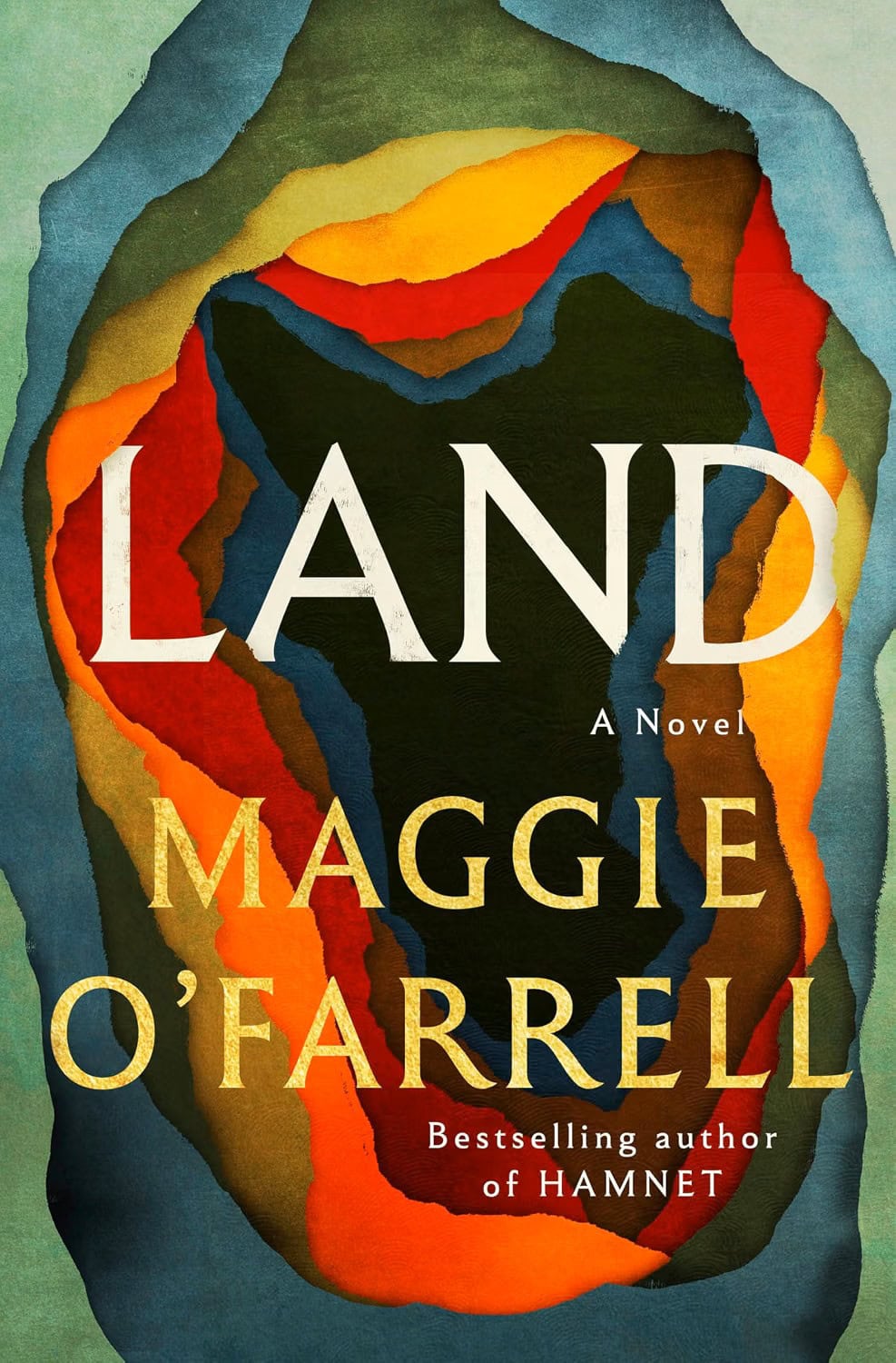 Book cover showing multi-colored layers like a geode