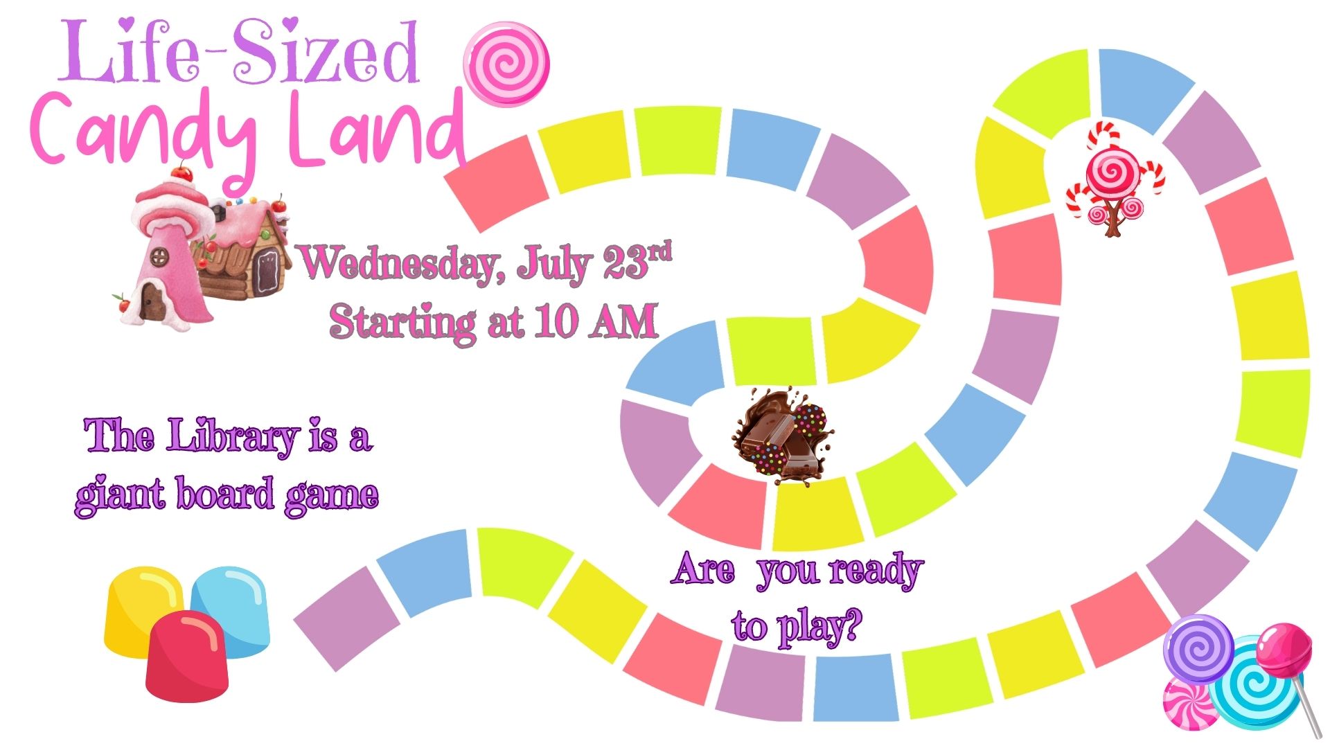 life sized candy land