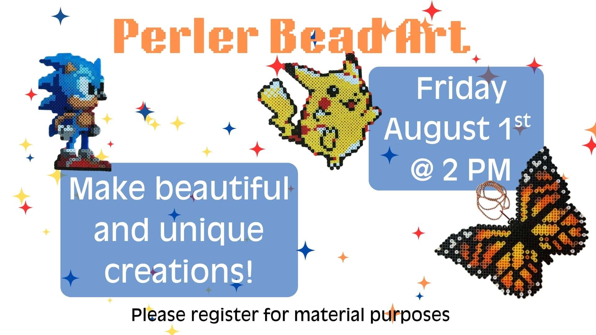 perler bead art