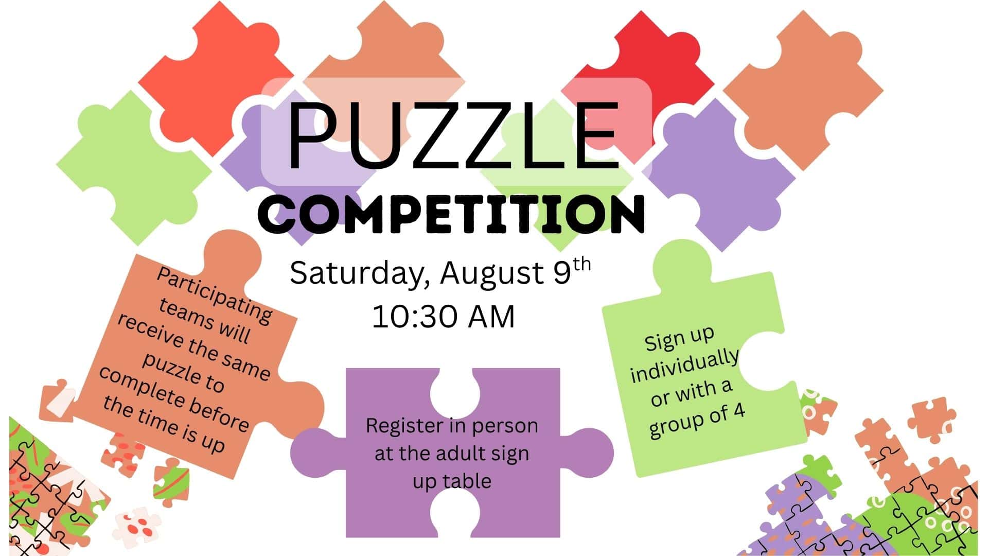 puzzle competition