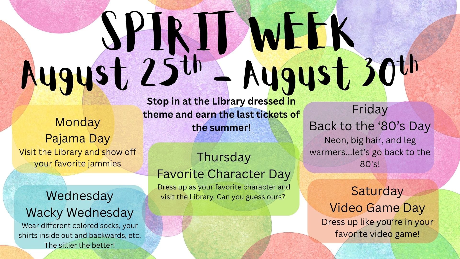 spirit week