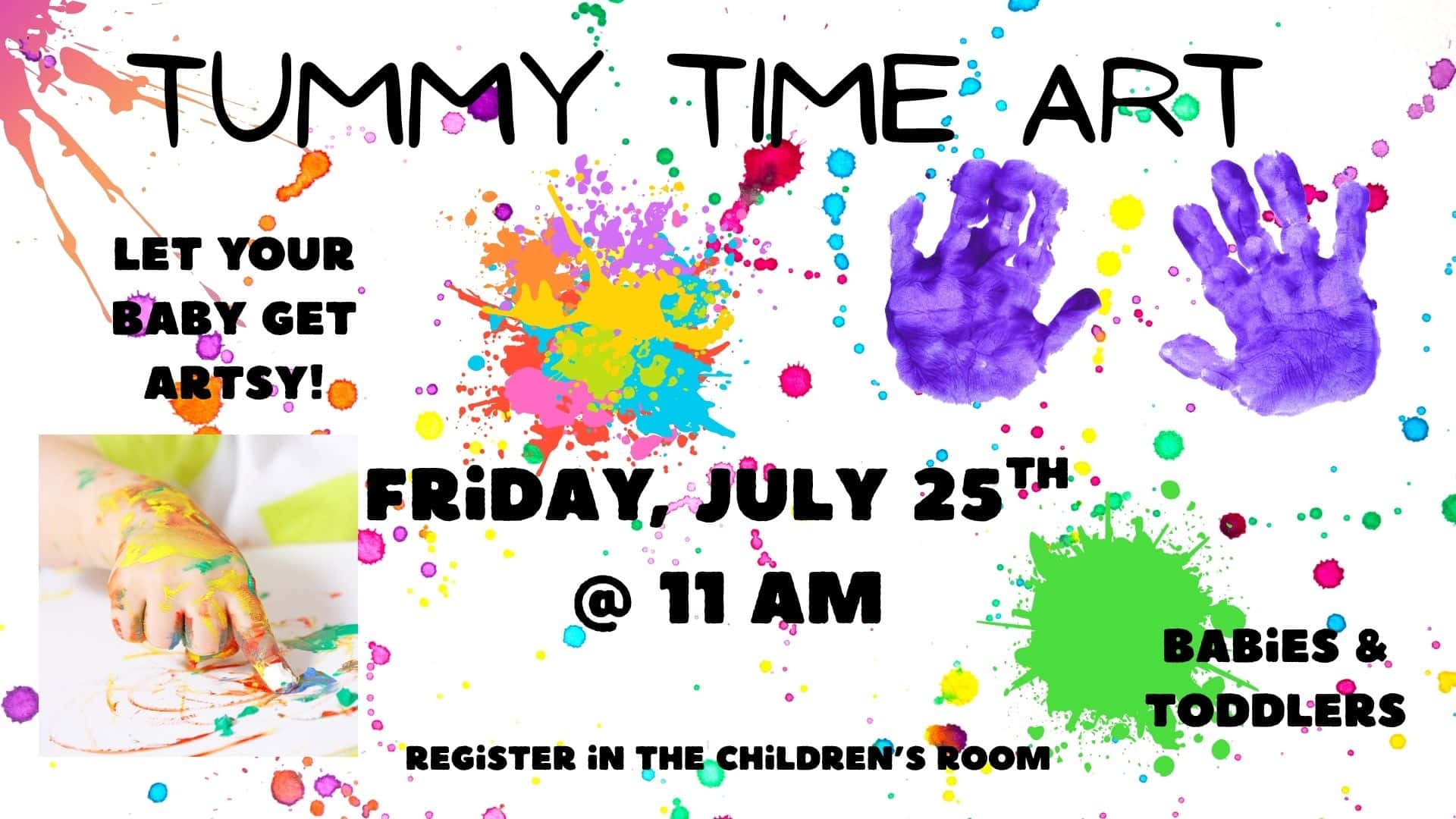 tummy time art