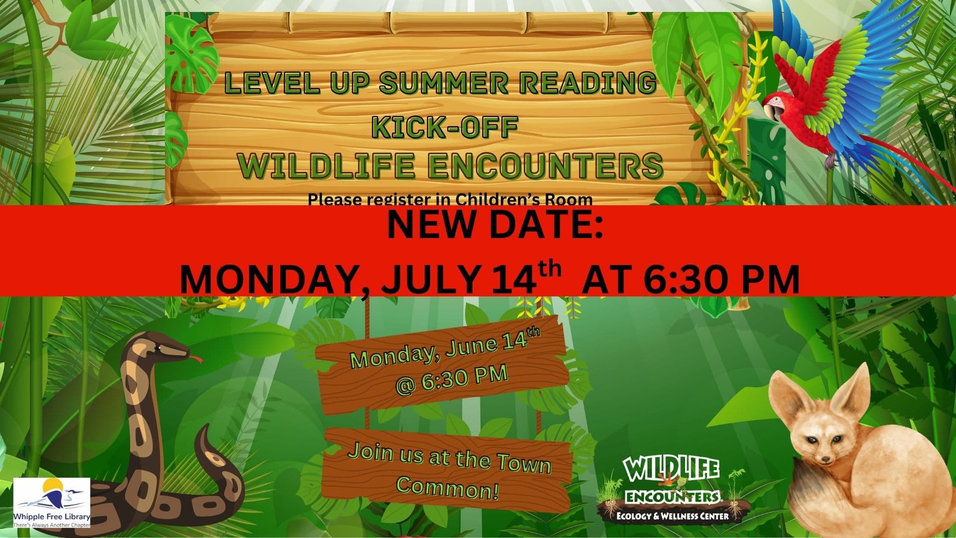 wildlife encounters new date